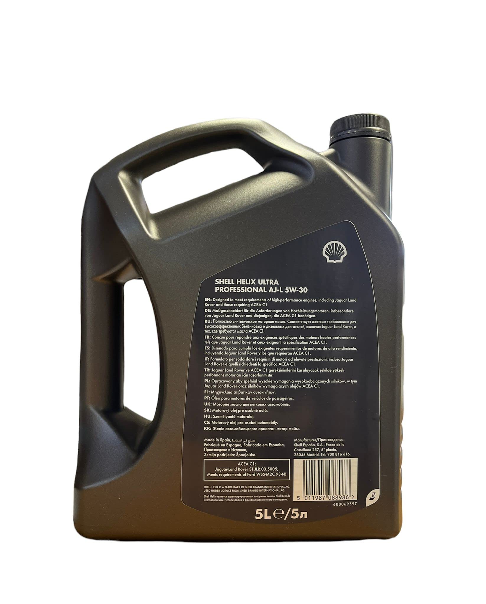 Shell SHELL HELIX ULTRA AJ-L C1 5W30 L5.