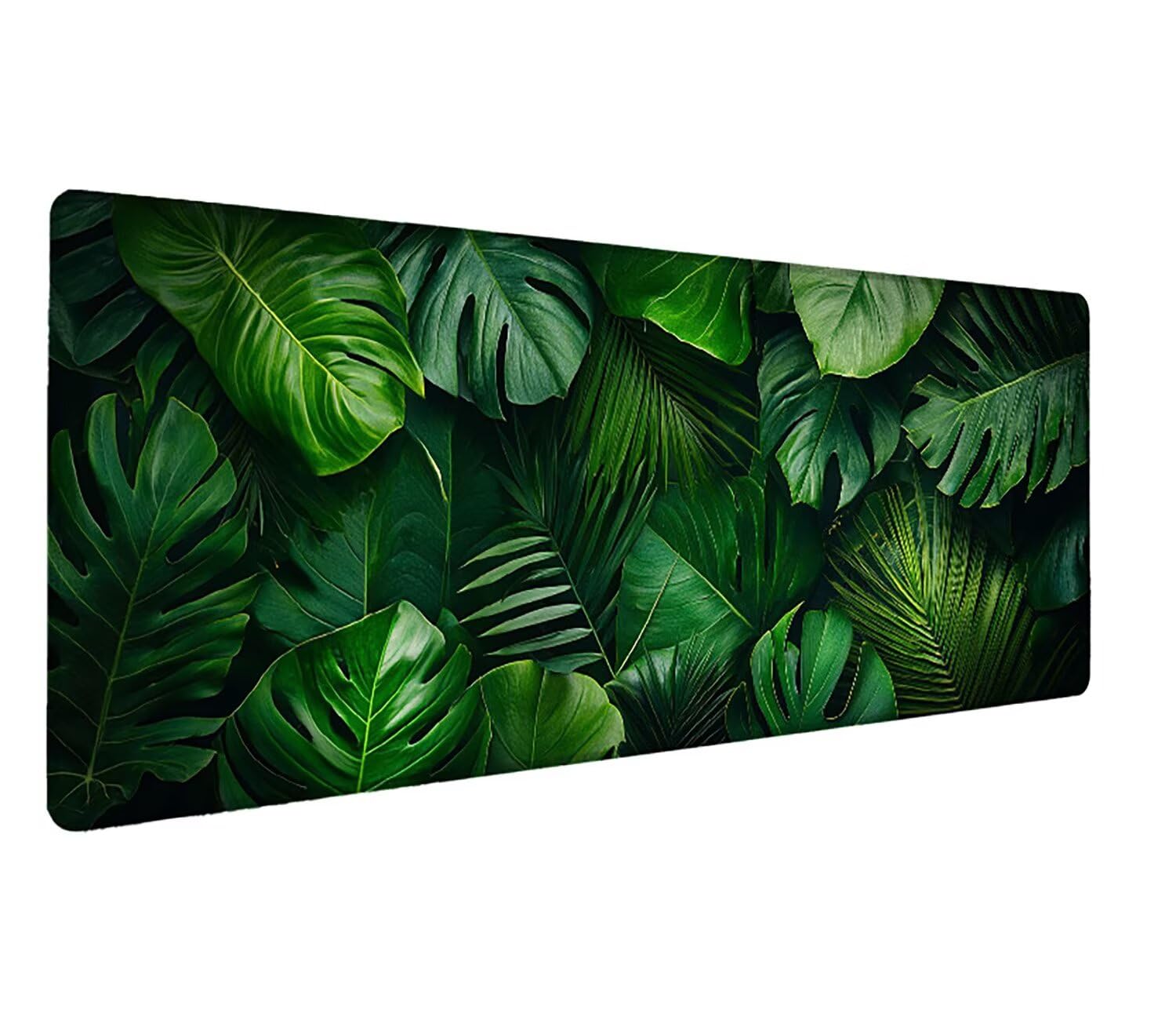 Fabryczna podkładka pod mysz do gier XXL zielona, podkładka pod mysz XXL - 1400 x 600 x 3 mm, podkładka pod mysz matowa, bardzo duża tkanina na biurko dla graczy, antypoślizgowa podstawa, dla graczy