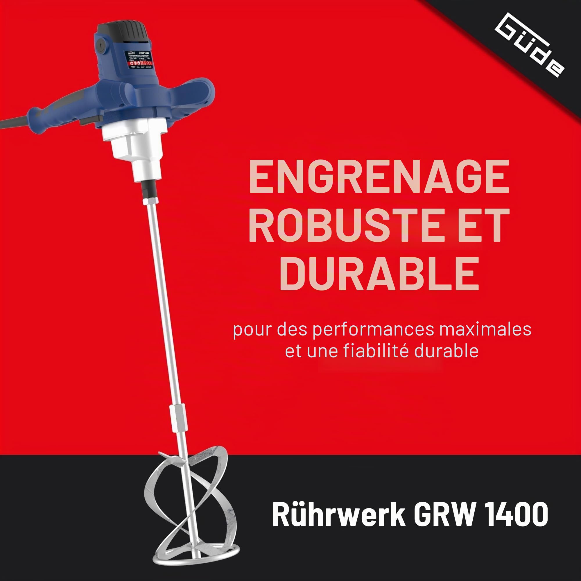 Güde - GRW - 58046 - Agitateur - Bleu