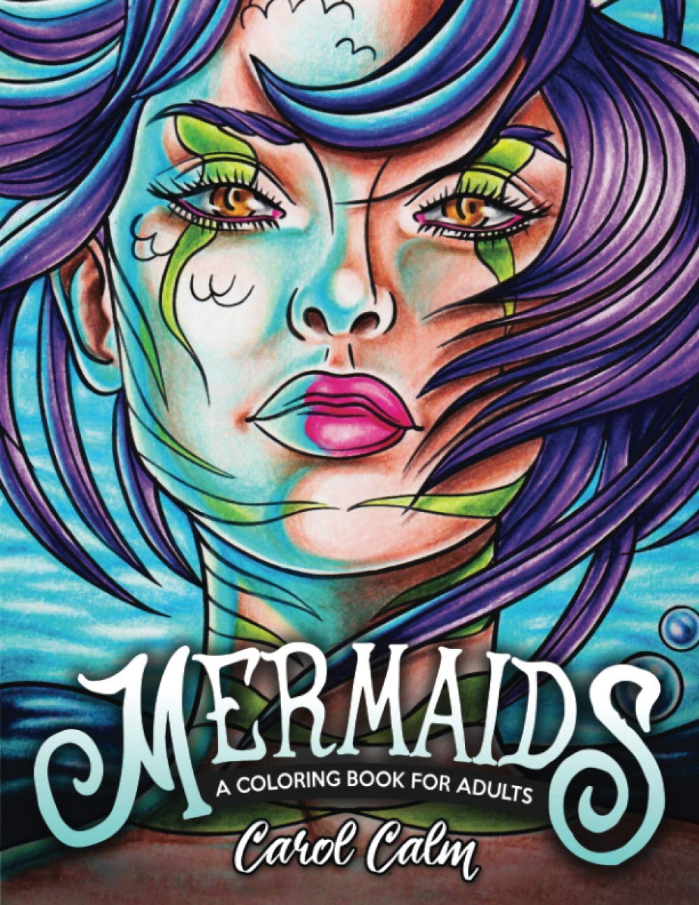 Mermaids: A coloring book for adults (Adult coloring books)