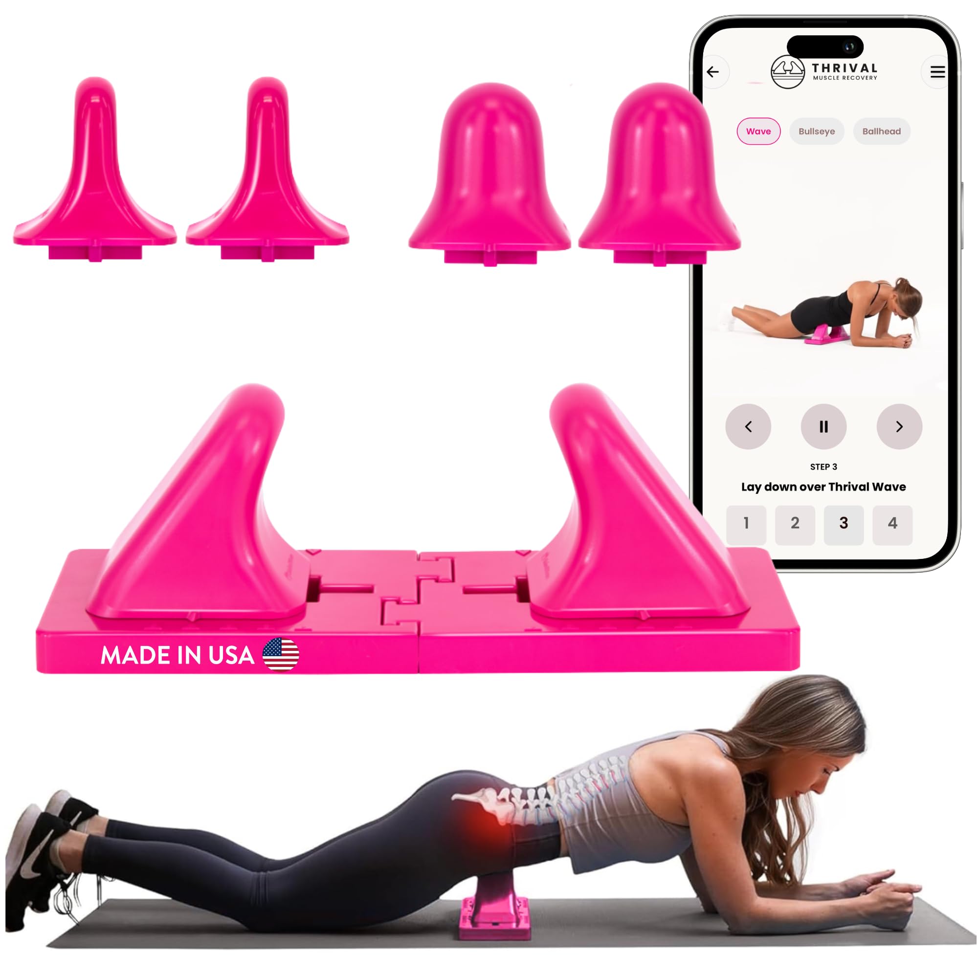 Psoas Spier Release En Deep Tissue Massage Tool Psoas, Rug, Heup Flexor Release Tool | NL