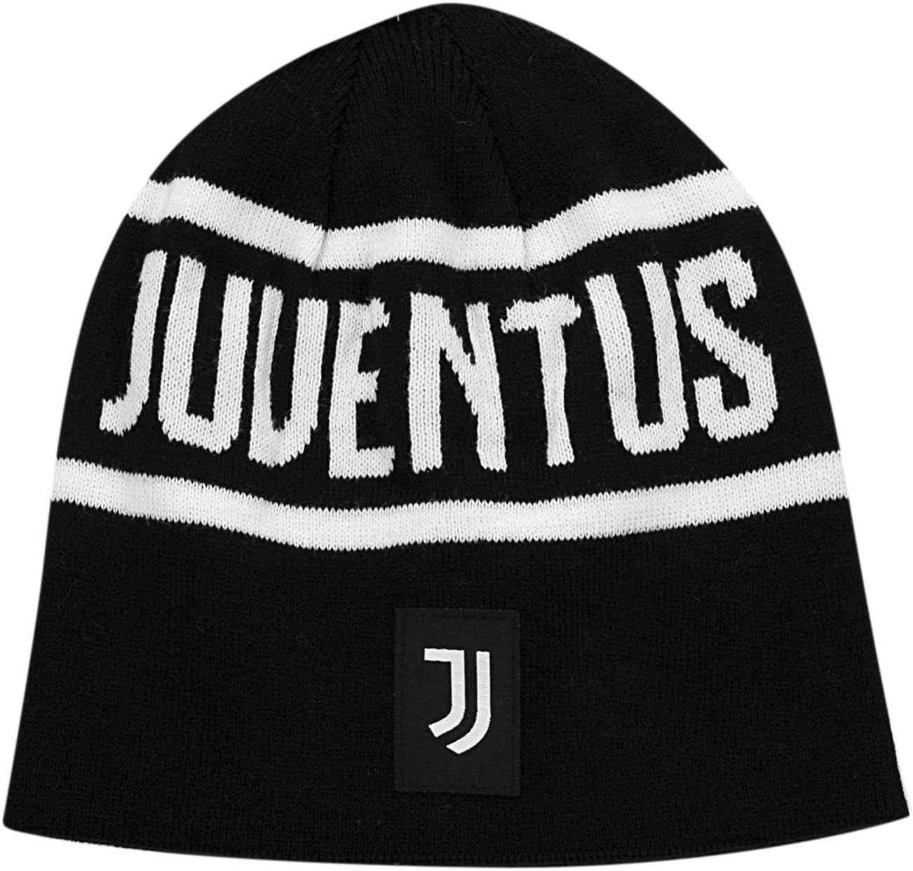 Mens Reversible Team Beanie Soccer Juventus, Team Color, OSFM (JV46BN)