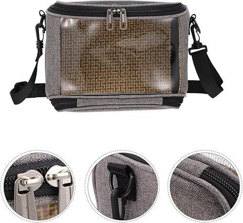 Miniatura 7 de Balacoo Bolsa transportadora de pájaros, mochila de viaje transpirable para mascotas, bolsa de viaje de cacatúa loro para tortolitos, conures,