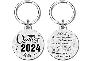ABNTY 2024 Graduation Gifts - Class of 2024 Keychain