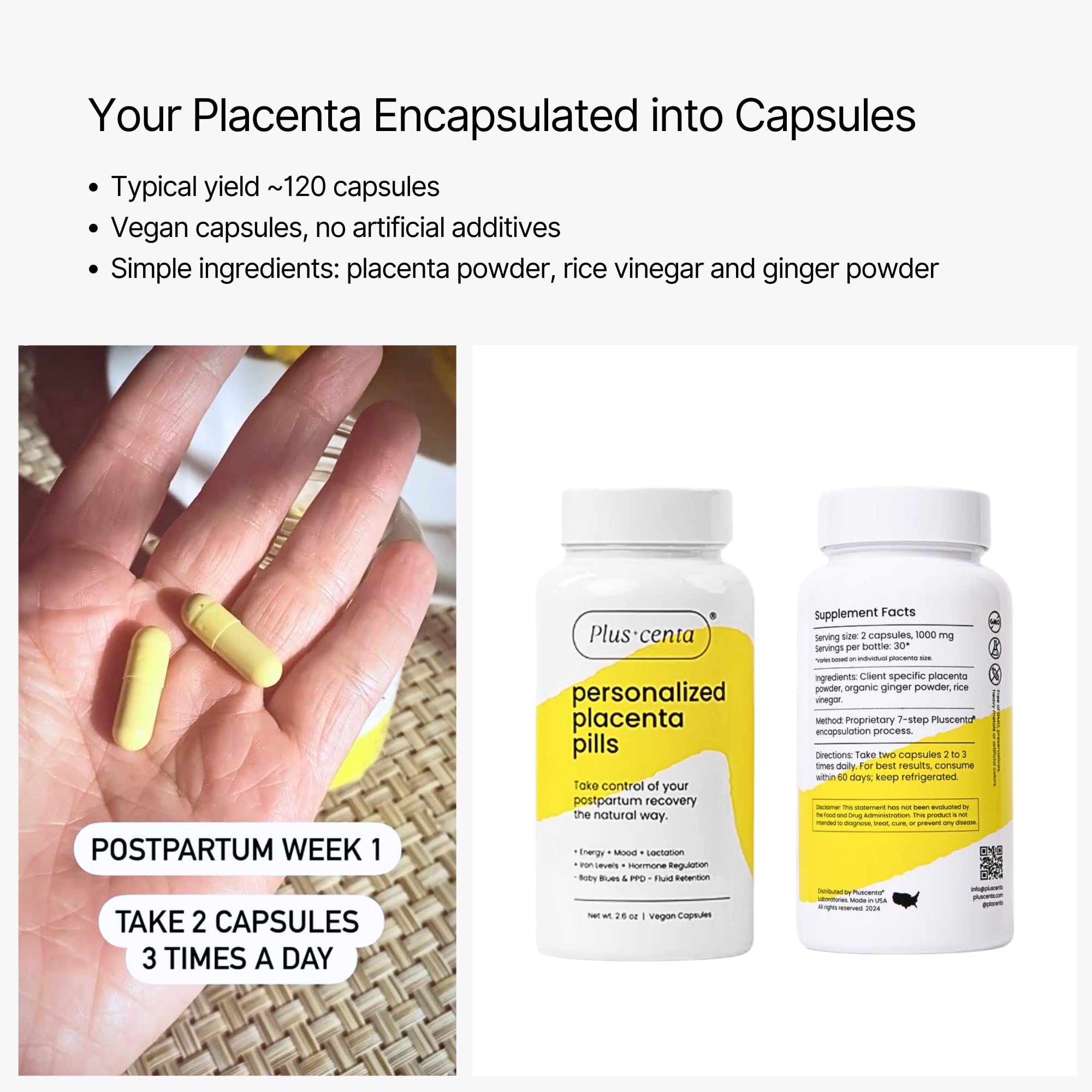 Amazon.com : Placenta Encapsulation Kit for Postpartum Recovery