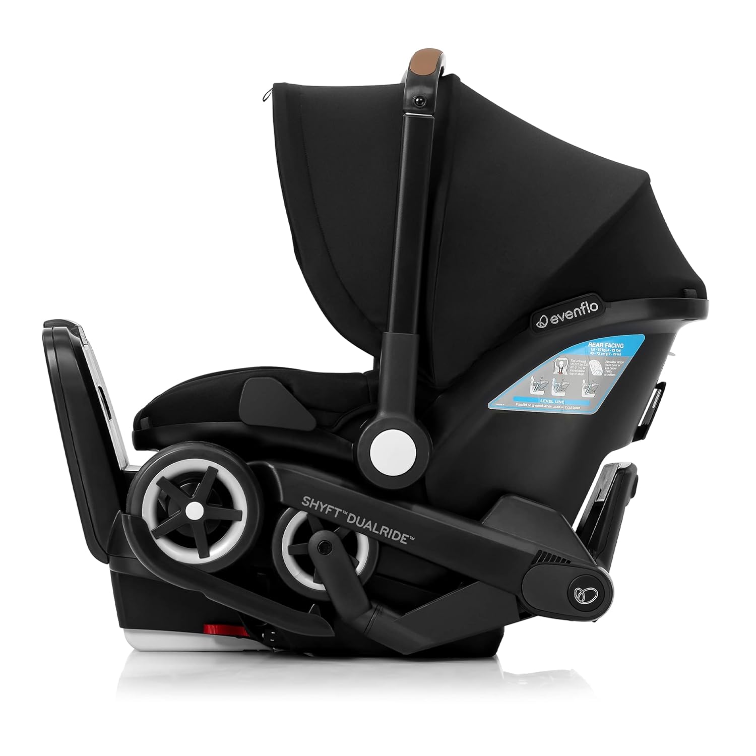 Shyft DualRide with Carryall Storage Infant Car Seat and