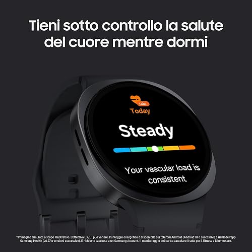 Samsung Galaxy Watch8 (Dark Gray, BT, 44mm), Galaxy AI [Versione Italiana] - 6