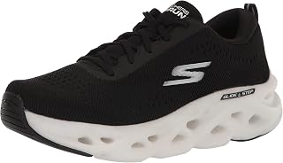skechers black and white women's sneakers