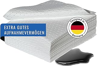 DENSORB Ölbindemittel Vlies Tücher, Economy Triple, light, 3-lagig, 40 x 50 cm, 100 Stück