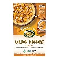 Vista 1 de Nature's Path Cereal de cúrcuma dorada orgánica, 10.6 onzas (paquete de 6), con canela, jengibre y cardamomo, sin gluten, sin OMG