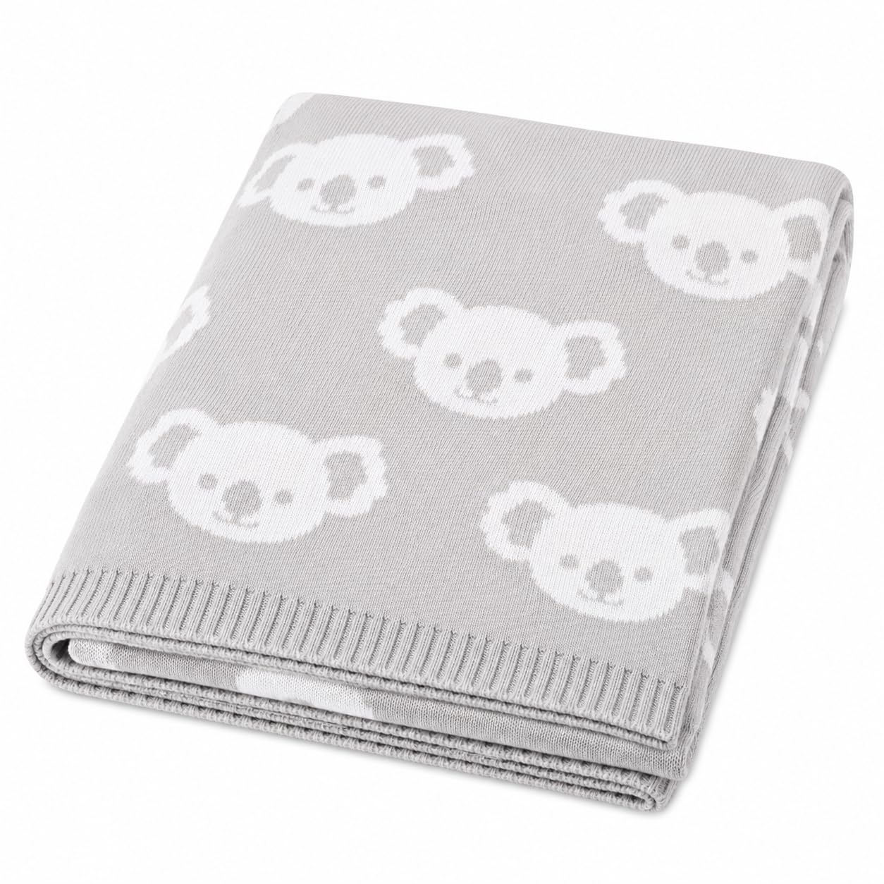 The Baby First Box Baby Blanket, All Season Blanket, Wrapping Sheet, Blanket for New Born Baby (0-12 Months, 35’’x 28’’, Light Grey) | Baby Gifts | Baby Shower | Gift for Newborn Baby-image-24