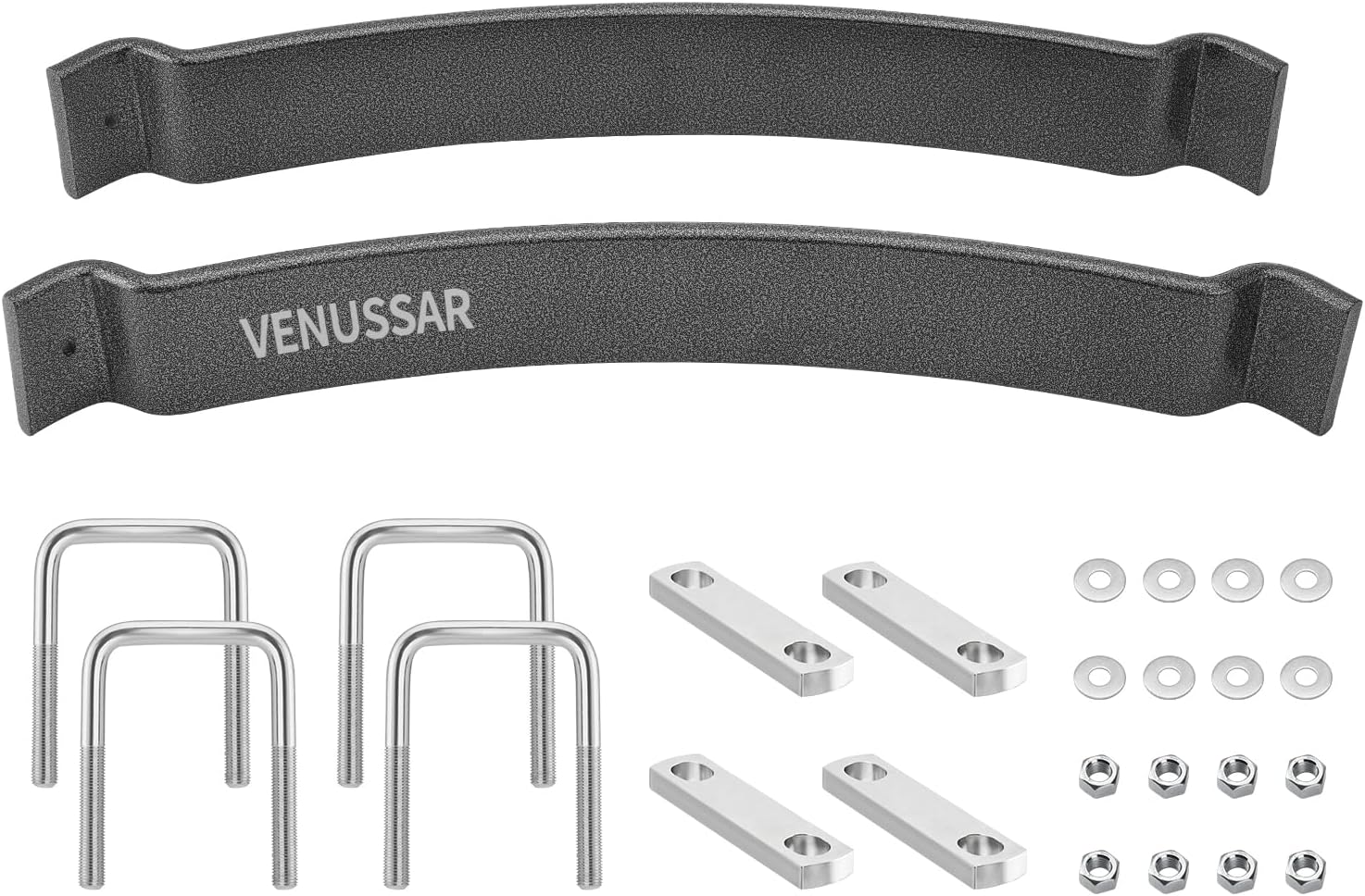 Helper Spring Kit, 500 LBS Heavy Duty Helper Springs for Trailers, Pickup Trucks, SUVs