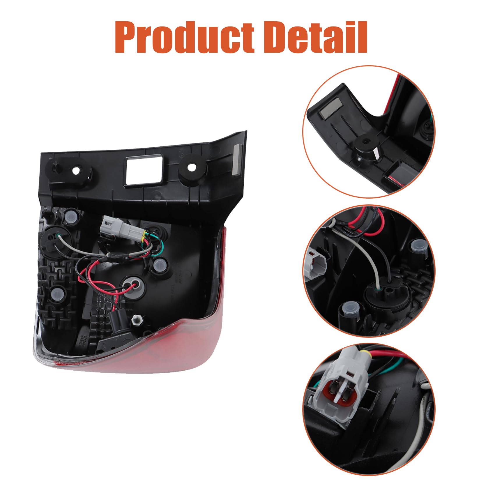 Amazon.com: labwork Left Outer Rear Tail Light Replacement for