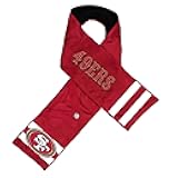 NFL San Francisco 49ers Hero Jersey Scarf, Team Color, 60
