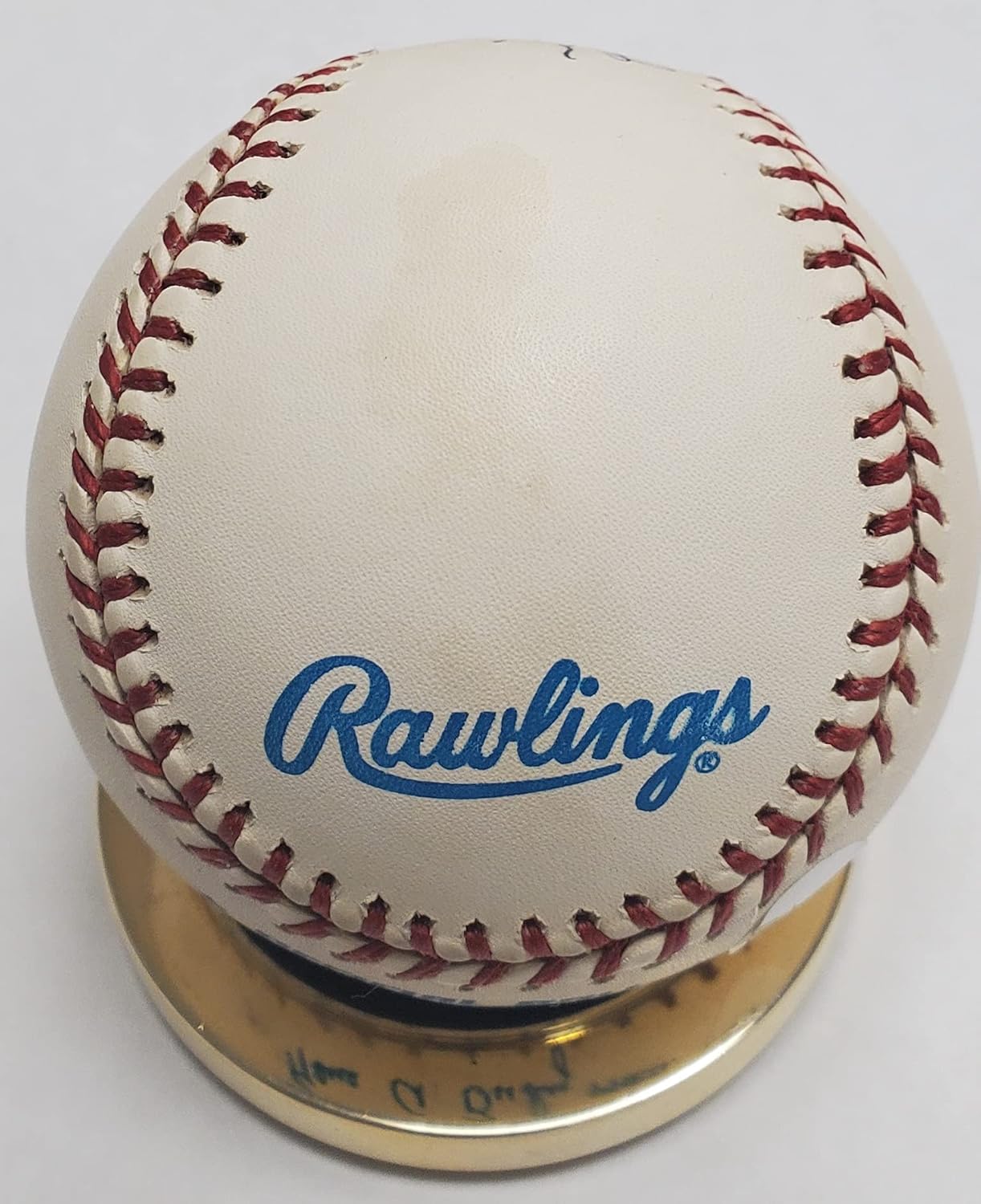 Autographed Ken "Hawk" Harrelson Official Rawlings American League Baseball w/COA