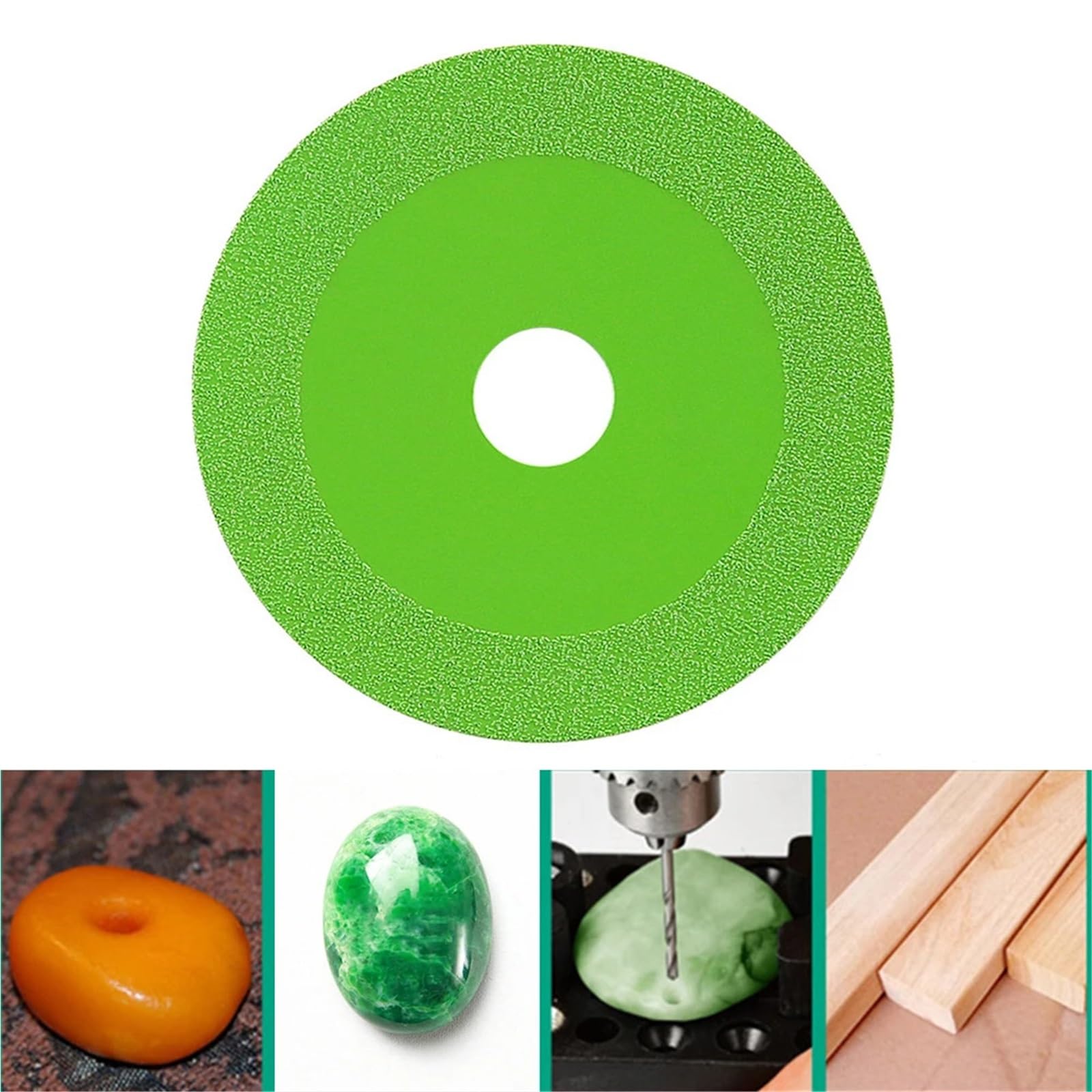 2-25 szt. Tarcza tnąca do szkła 100 mm Ultracienkie ostrze piły Jade Crystal Wine Bottles Szlifowanie fazowanie Ostrze tnące Cięcie szkła(25 pcs)