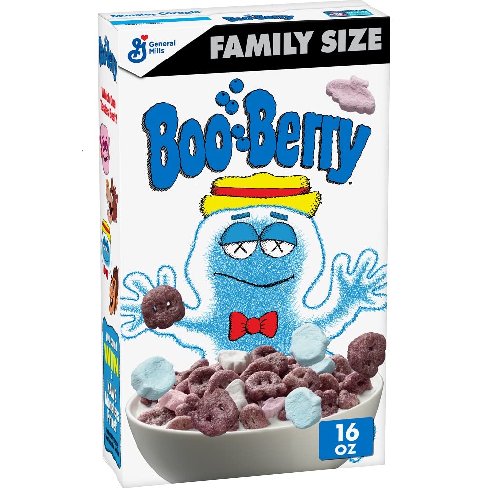 Boo Berry Breakfast Cereal, 16 oz Box