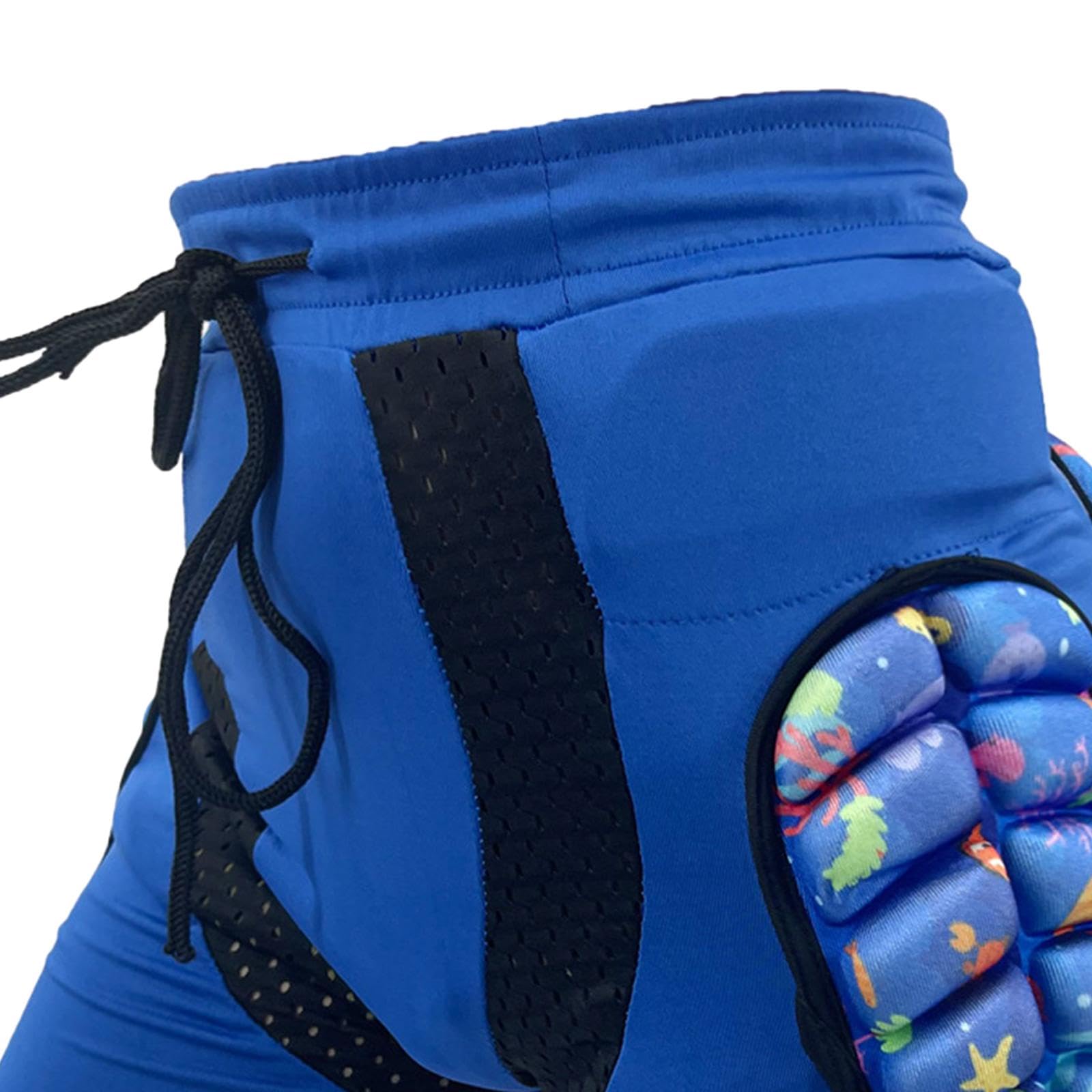 Sharplace Short de Protection rembourré 3D pour Enfants Patinage équitation