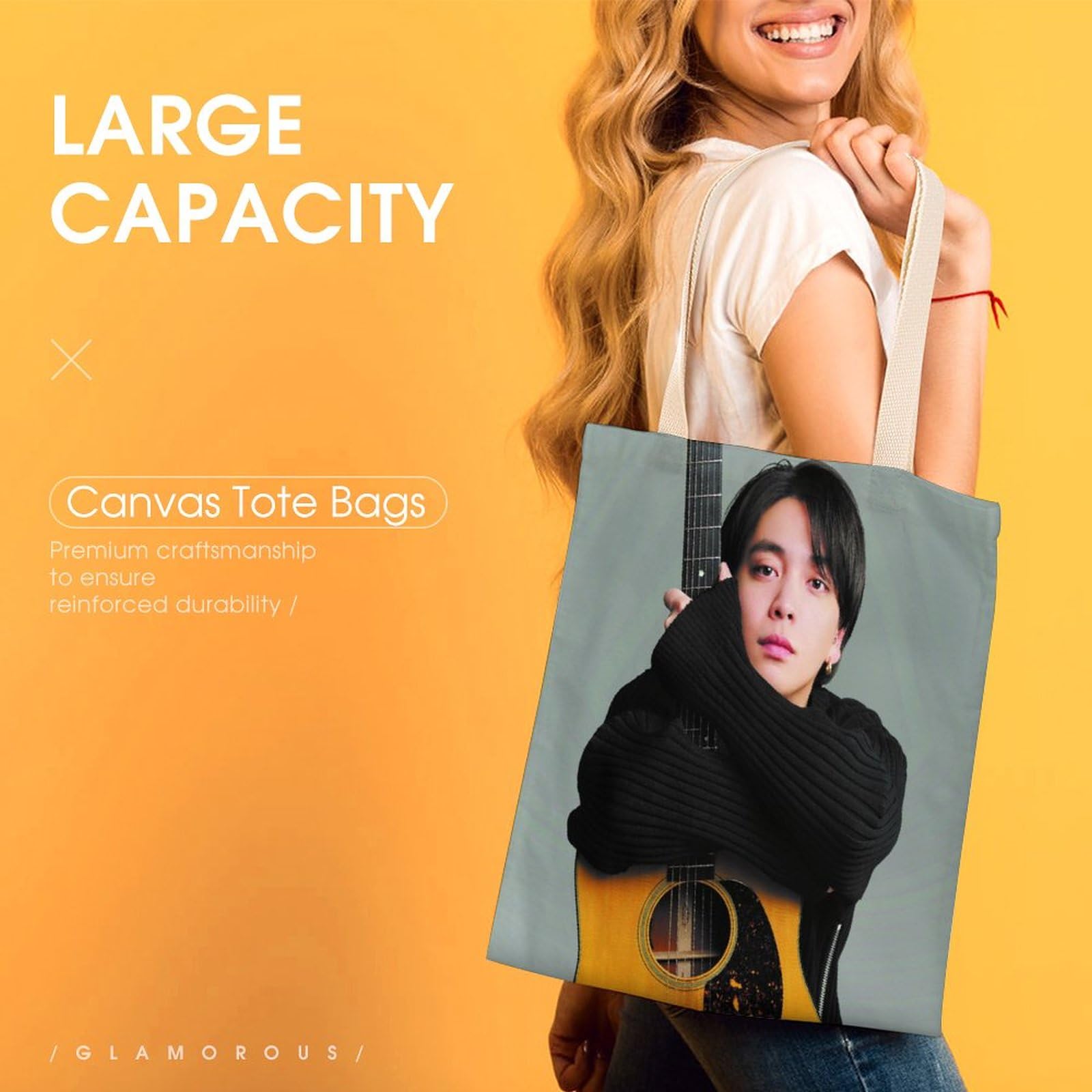 優里 オレンジトートバッグ 優里 オレンジトートバッグ