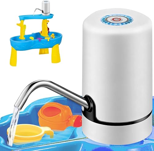 XSBAIHUO Water Table Pump, Rechargeable Cordless Water Pump with One-Button Oper