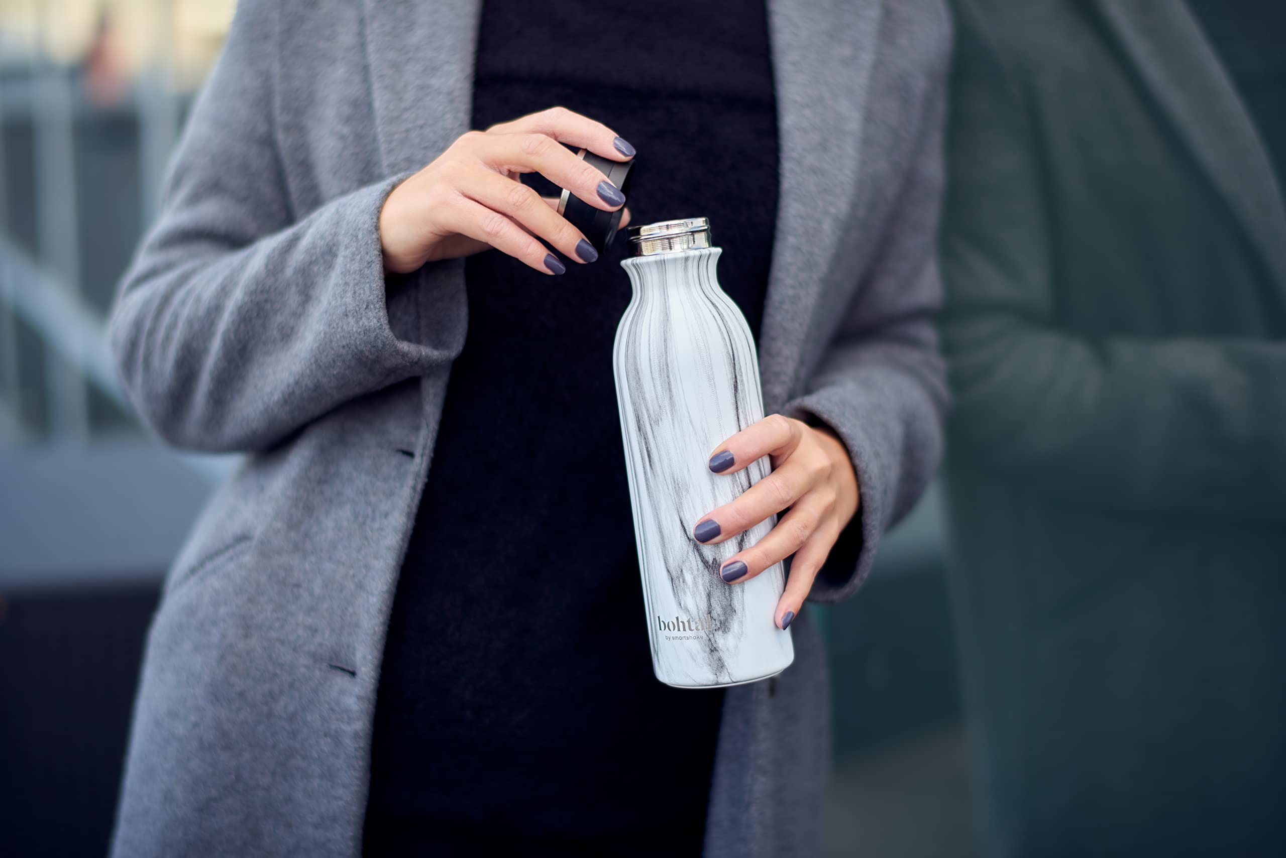 Smartshake, Bothal Thermosflasche, Edelstahl, 600 ml, Unisex Erwachsene
