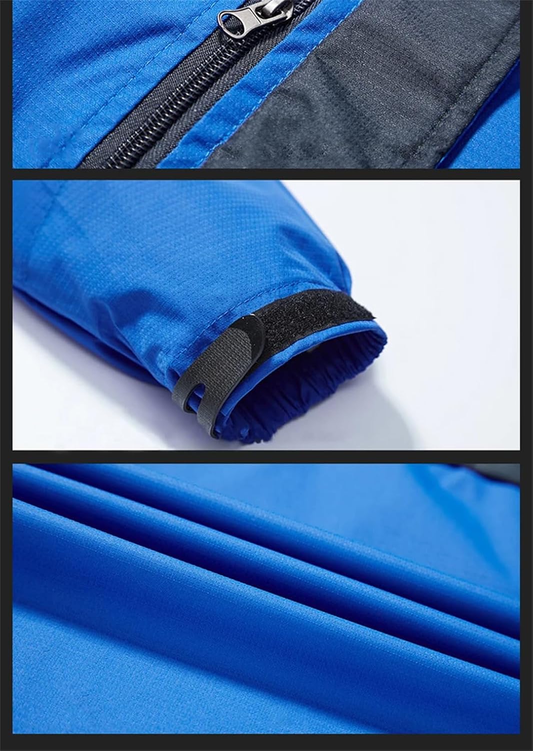 Men Outdoor Sports Hiking Coats Camping Hooded Windproof Water Resistant Rain Fishing Traveling Jacket
