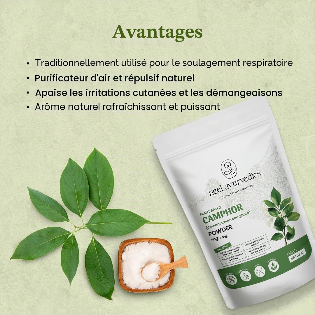 Kapoor Poudre de camphre 250 g