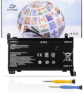 ANTIEE FM08 Laptop Battery for HP Omen 17-AN001CA 17-AN012DX 17-AN013TX 17-AN014TX 17-AN014NG 17-AN041NG 17-AN080NZ Series HSTNN-LB8A HSTNN-LB8B 922752-421 922753-421 922976-855 12-Pin Connector