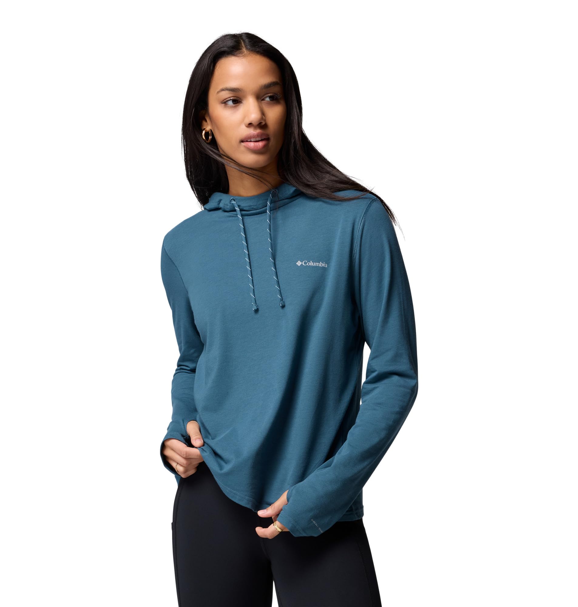 Columbia Women's Sun Trek Hoodie Ii, Everblue, S