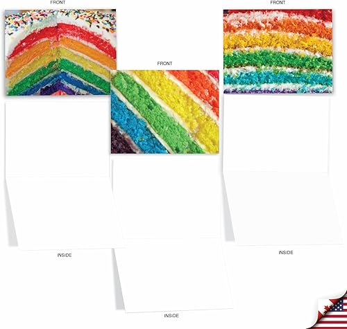 Miniatura 2 de The Best Card Company - 10 tarjetas de notas de alimentos en blanco a granel (4 x 5.12 pulgadas) - Surtido para todas las ocasiones, juego en caja -