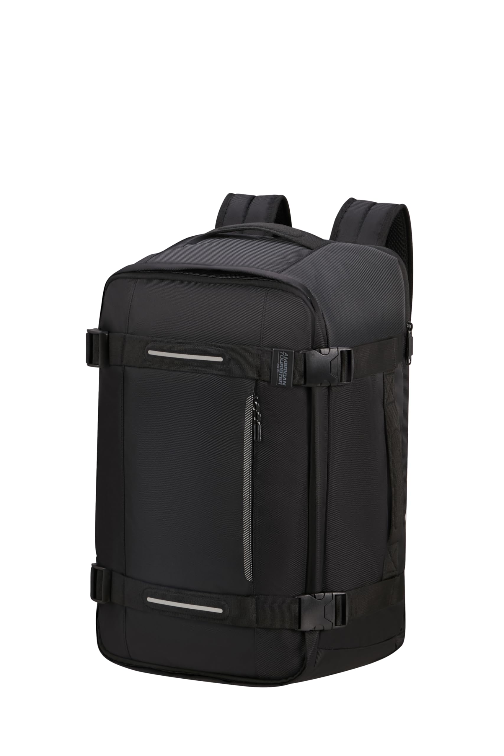 American Tourister Urban Track - Travel backpack, 55 cm, 44 L, black (Asphalt Black)