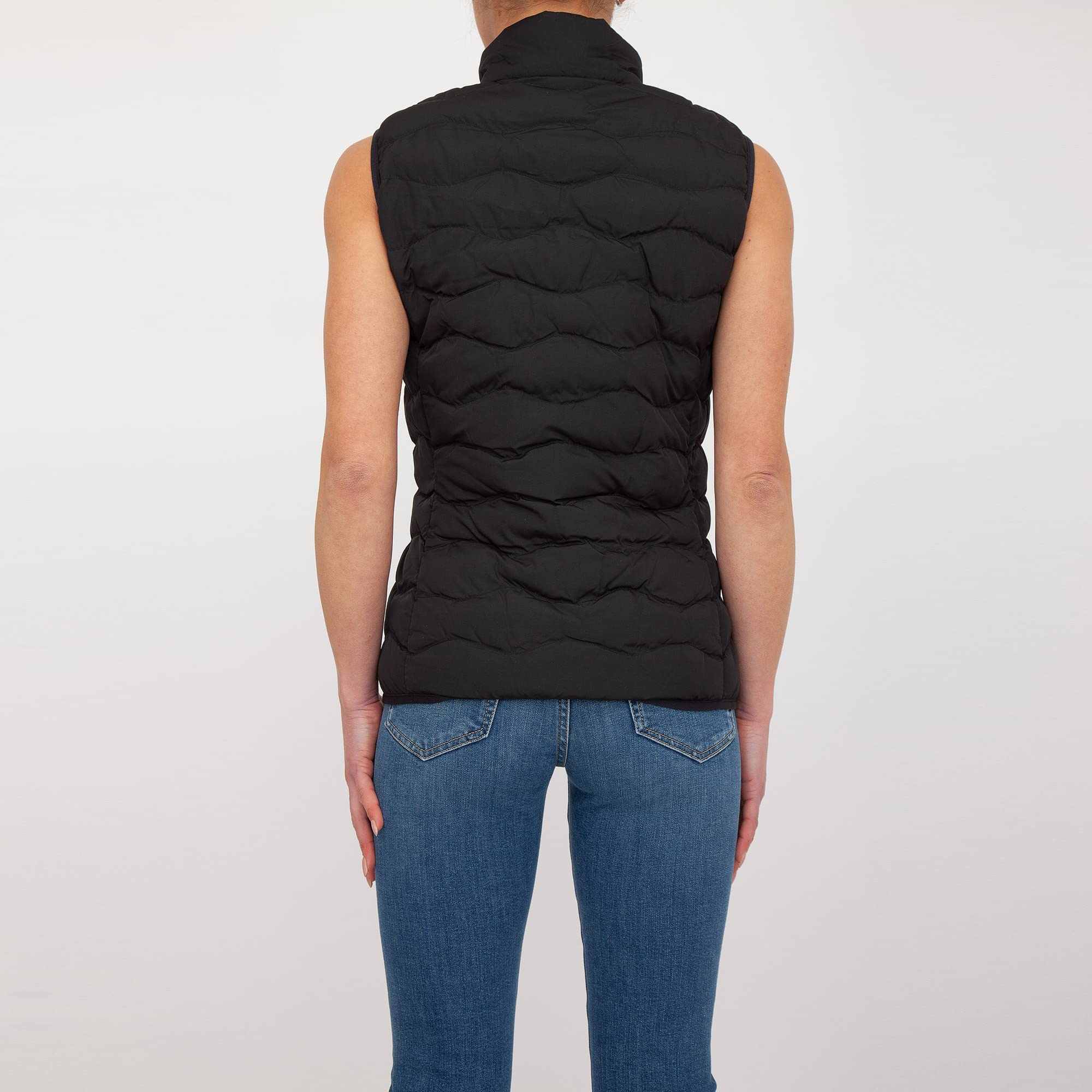 EA7 Smanicati Donna Logo 8ntq08 tnf8z l Nero