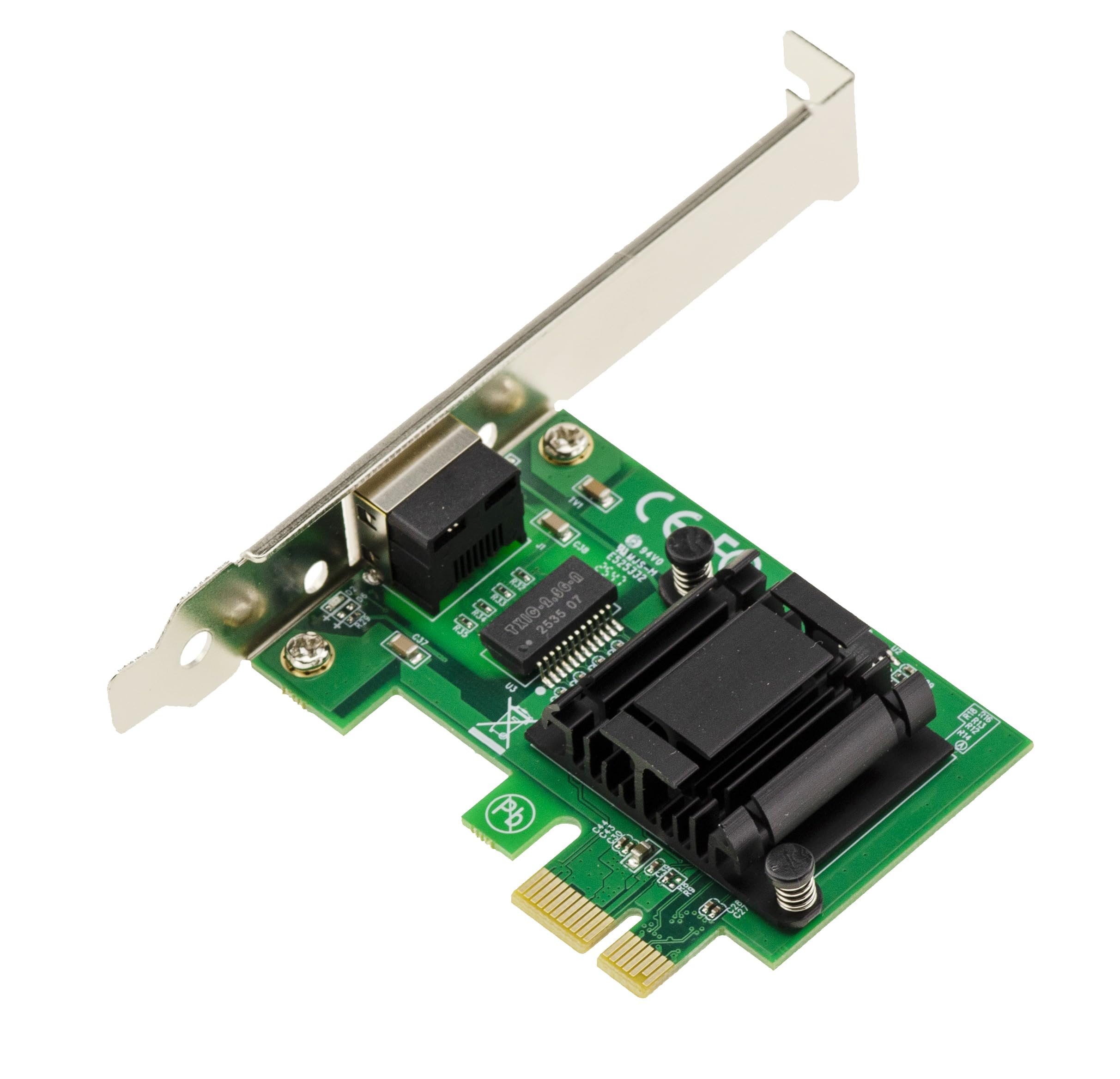 KALEA-INFORMATIQUE Karta PCIe Kontroler sieciowy 2,5G LAN Gigabit Ethernet RJ45 Intel I226 Obsługa 10, 100, 1000, 2500, 1G, 2,5G