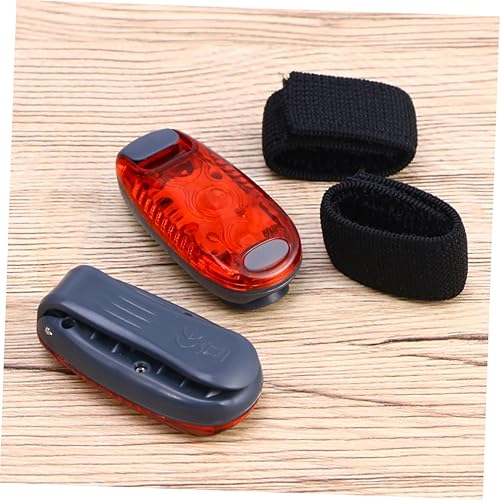 Miniatura 3 de 2 unids LED luces de conducción bicicleta luz trasera reflectante engranaje corredores luz seguridad LED luz LED luz de correr luces de advertencia