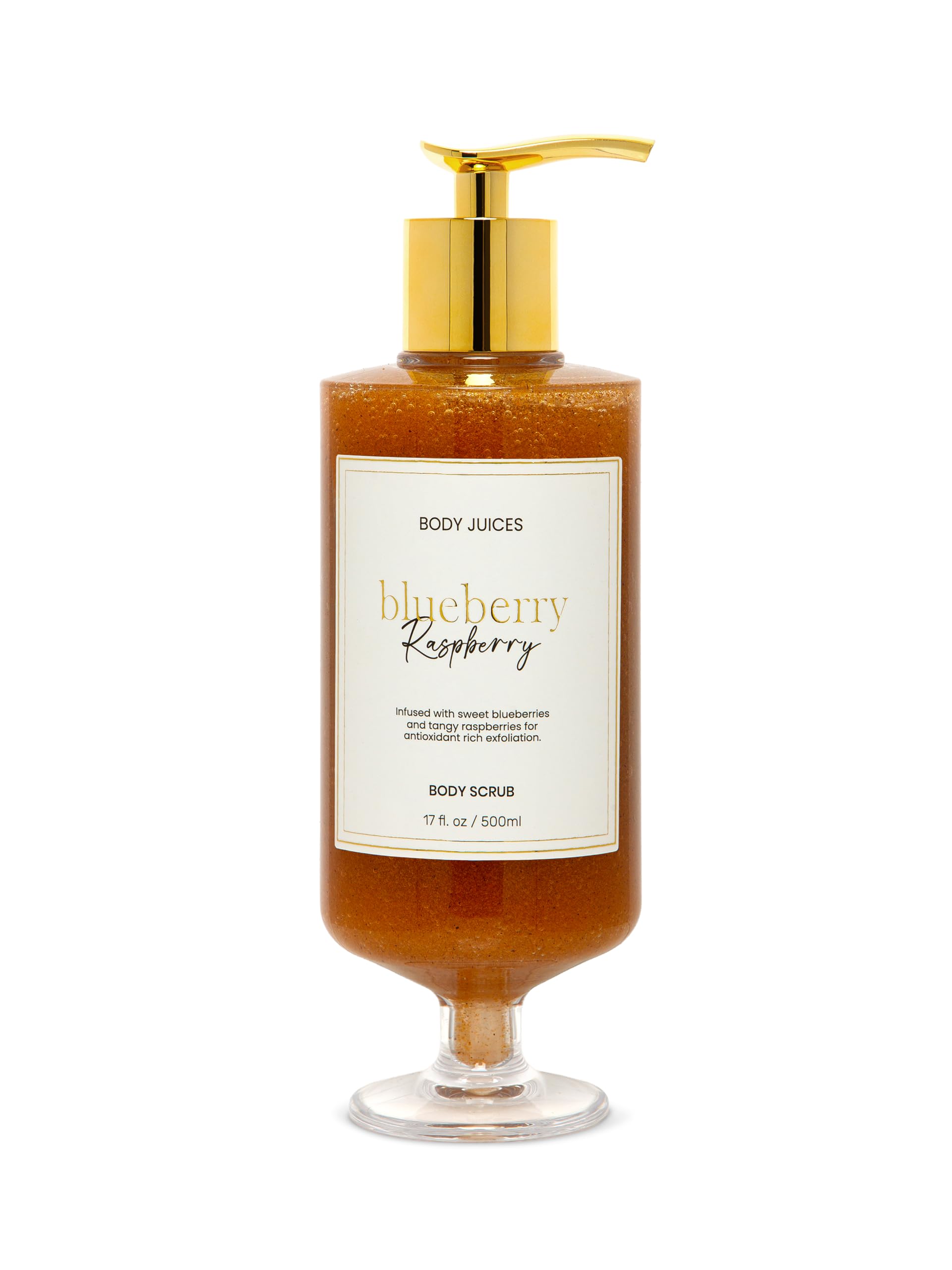Blueberry Raspberry Body Scrub 500ml | Exfoliating Body Polish with Walnut Shell | Removes Dead Skin for Soft, Smooth Skin | Unisex-image-22