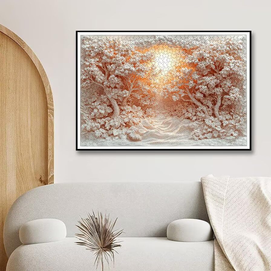 Puzzle 1500 Piezas Invierno para Adultos, Puzzle Paisajes de Madera con Caja Regalo para Adultos, Rompecabezas Desafiante para Toda la Familia, Rompecabezas para Regalo Mujer, Regalo Hombre, -5371