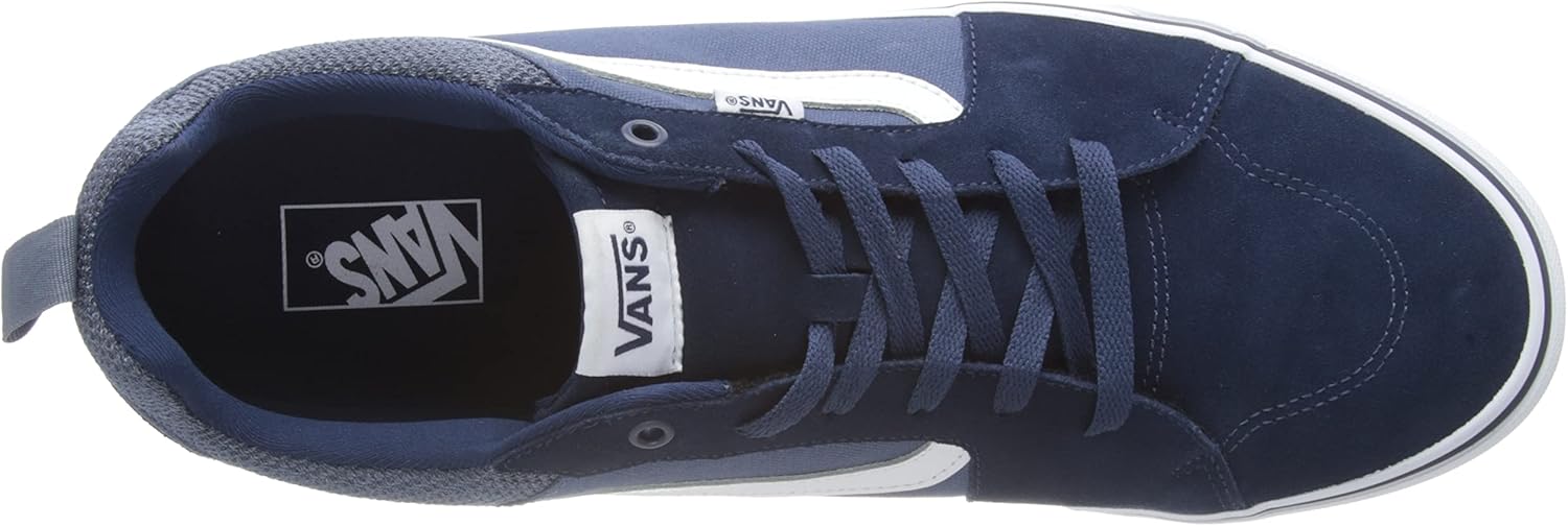 Vans Mn Filmore Decon mens Sneaker 45 EU (SUEDE CANVAS) DRESS BLUE