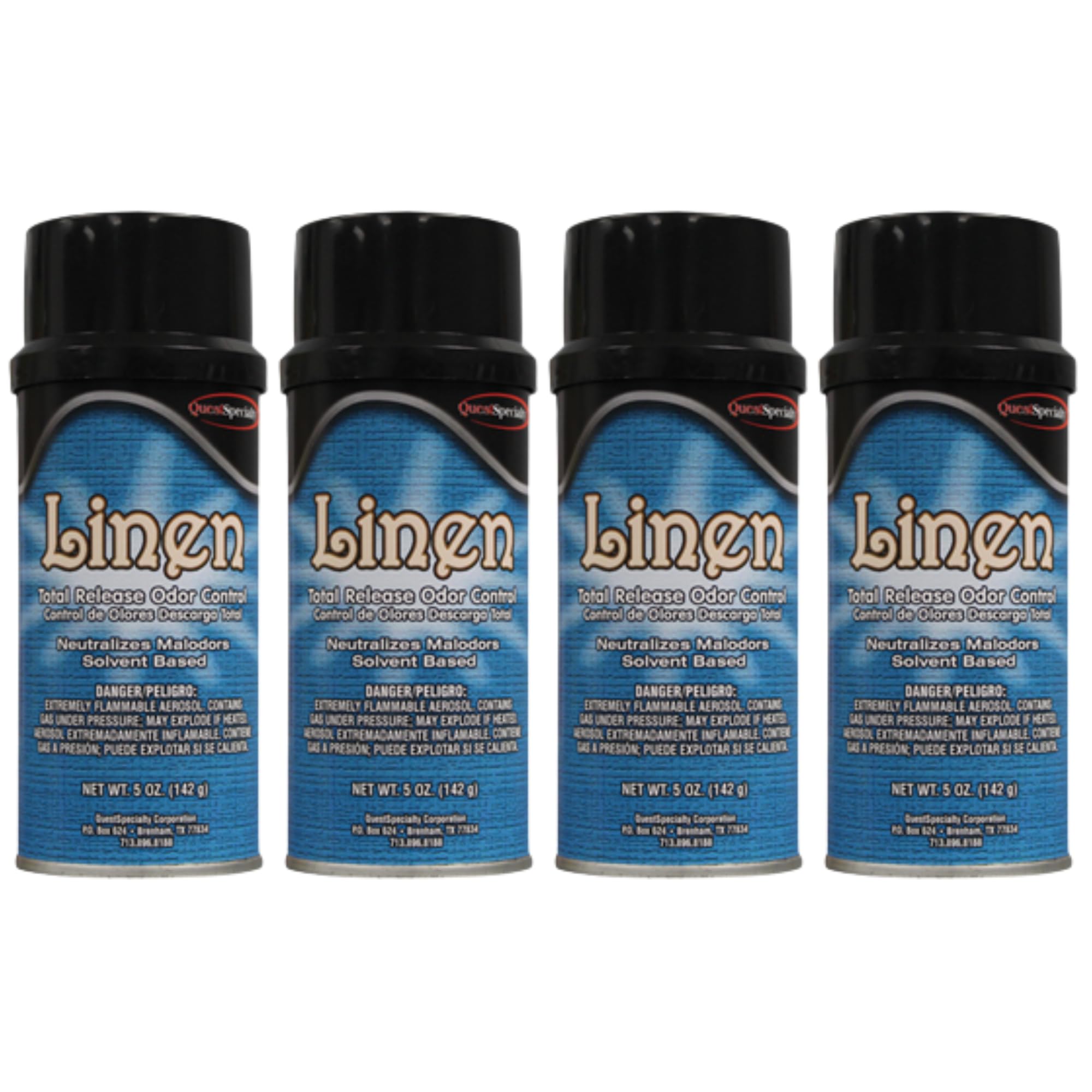 Quest 3260 LINEN Total Release Odor Eliminator (4 Pack)