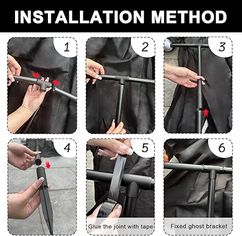Miniatura 4 de Decoración de espantapájaros con cara de fantasma volador, adorno aterrador de Halloween, fantasma, cuervos, decoración del hogar para patio al aire