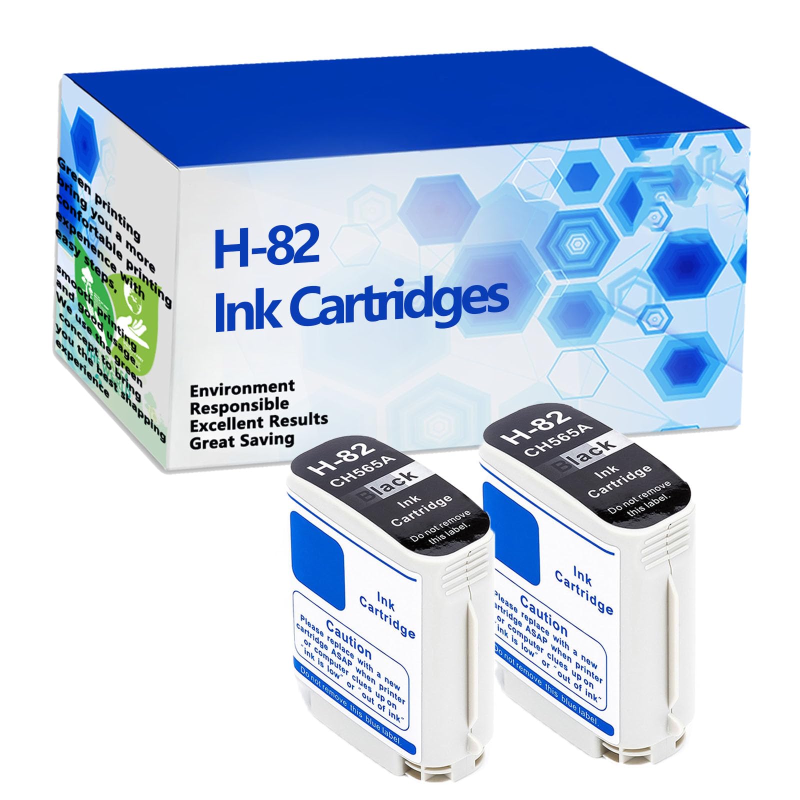 Amazon.com: for HP H-82 CH565A 4911A 4912A 4913A Ink Cartridges 