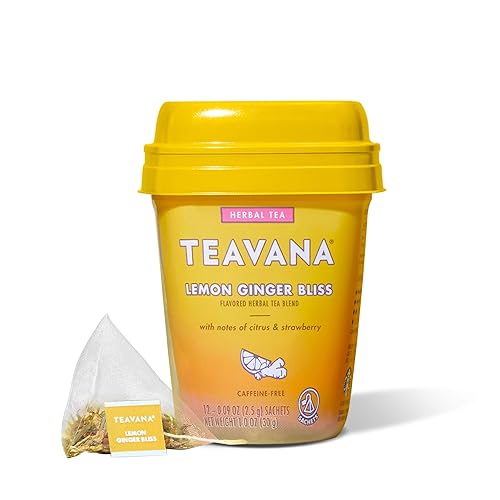Miniatura 8 de Teavana Peach Tranquility té de hierbas con manzanilla y notas de cítricos 60 unidades 4 paquetes de 15 bolsas