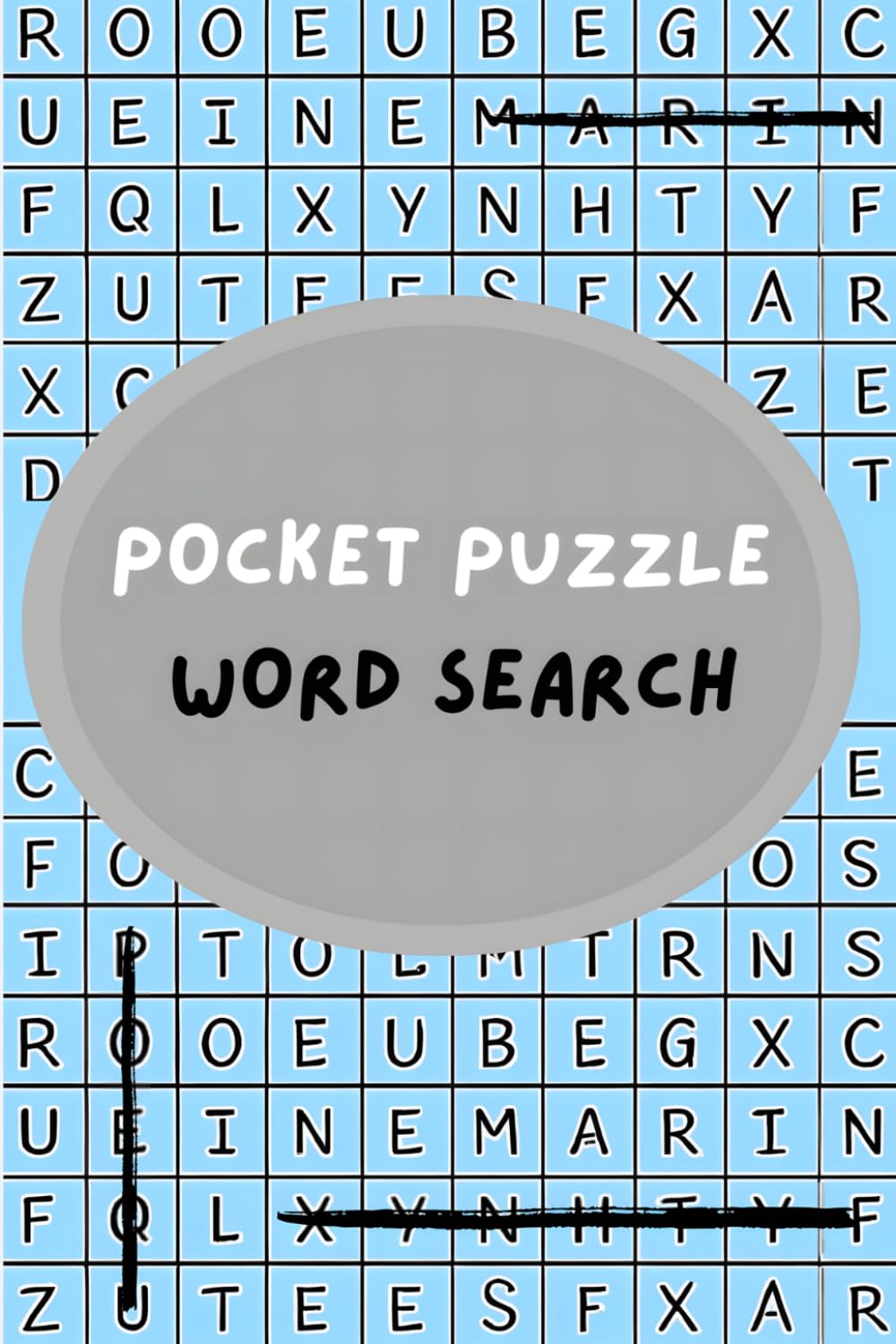 Pocket Puzzle Word Search: 100 Puzzles - 4x6 Inches Travel Size and Compact