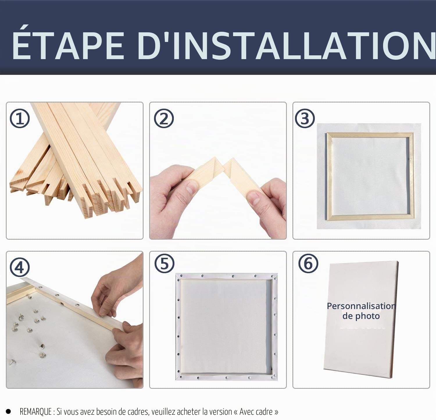 Kit de peinture par numéros personnalisé, Photo pour peinture DIY personnalisée par numéros pour adultes, votre propre image privée PBN personnalisée pour débutants/anniversaire de mariage/couple mari