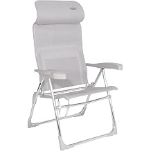 Crespo Silla Playa 7 pos. aluminio Multifibra Compact Asiento Alto