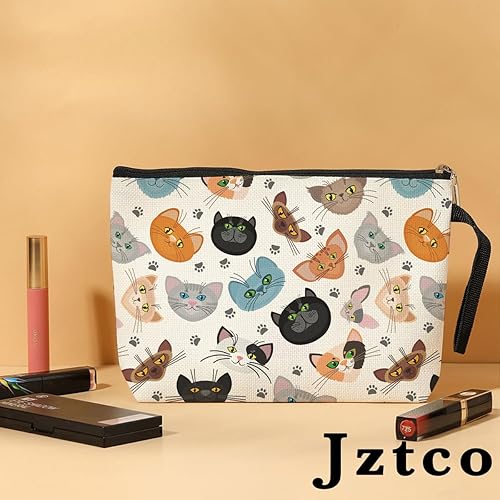 Miniatura 2 de Jztco Bolsa de viaje para mujeres, gatos, mamá, niñas, tía, hermana, bolsas para organización, bolsa de aseo portátil impermeable, regalos de