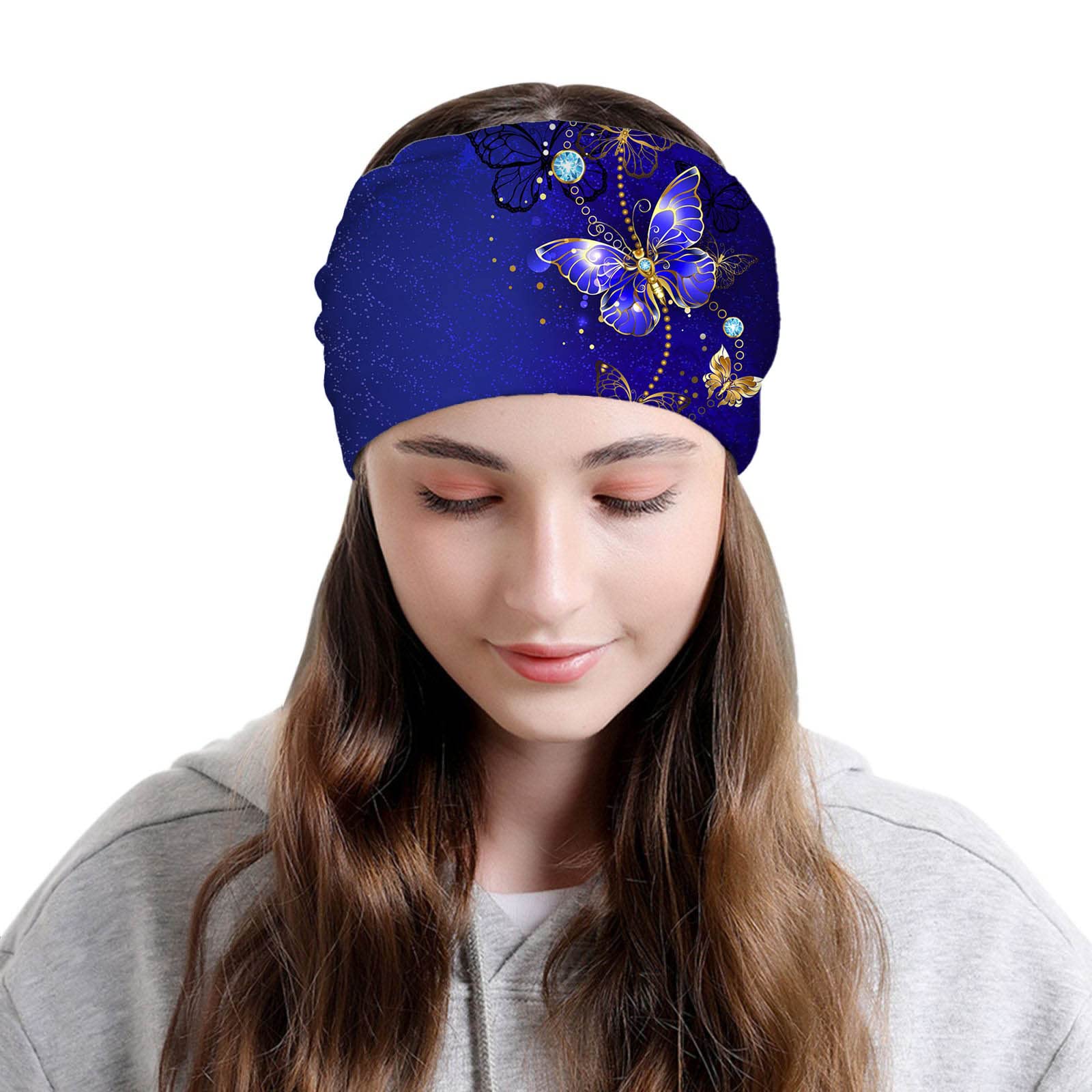 Cappello da donna morbido turbante elasticizzato cappelli cancro copricapo cappelli larghi teschio sciarpa sonno