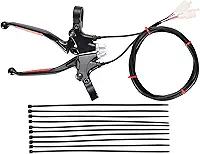 GOOFIT Substituição da alavanca de freio do guidão de 22 mm para bicicleta motorizada, mini bicicleta, scooter elétrica