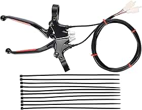 GOOFIT Substituição da alavanca de freio do guidão de 22 mm para bicicleta motorizada, mini bicicleta, scooter elétrica