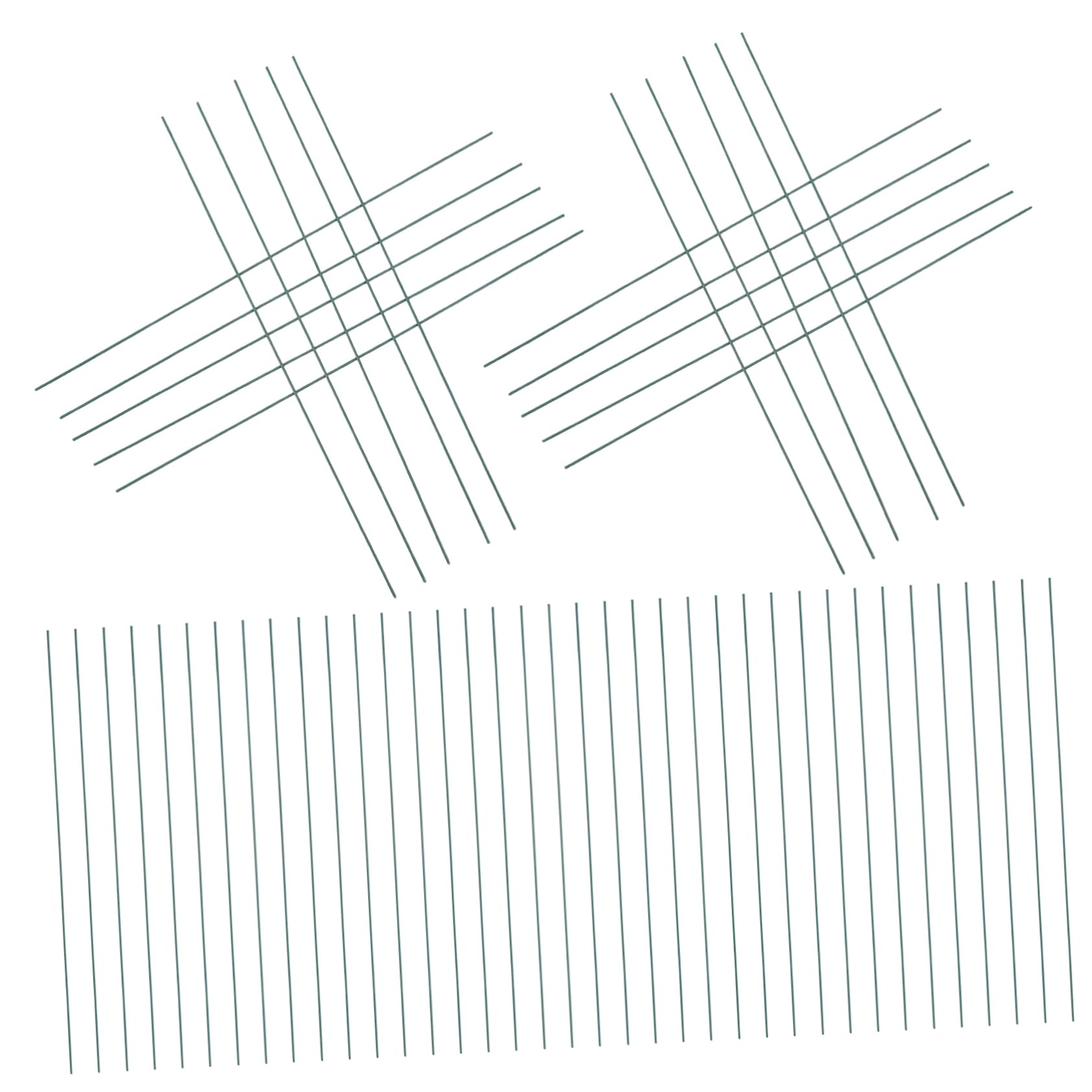 ULDIGI Twisting Rod Material Pack DIY Flower Stems 1 Set of Floral Wire for Crafts