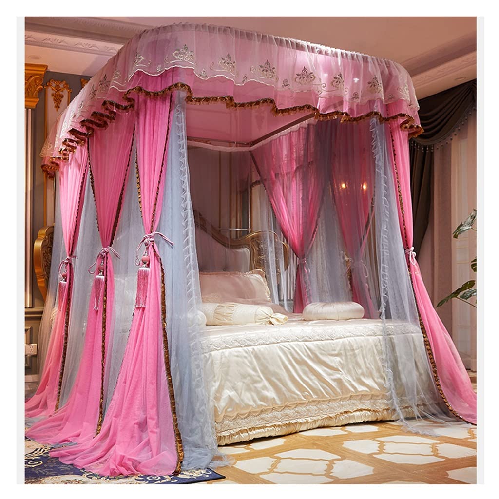 Moustiquaire universelle de luxe et rideau de lit palais en acier inox